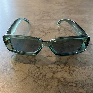 Gucci green glasses